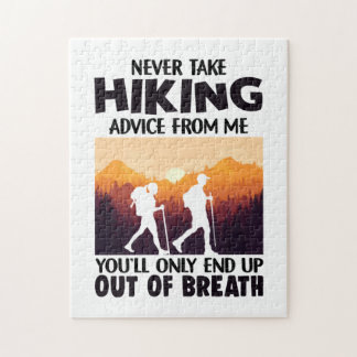 Camper-Geschenk | Nehmen Sie niemals Wanderberatun Puzzle