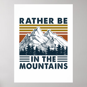 Camper-Geschenk   Seien Sie lieber am Geburtstag i Poster