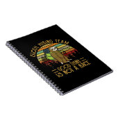 Camper-Geschenk | Sloth Wanderteam Gute Dinge Weih Notizblock (Rechte Seite)