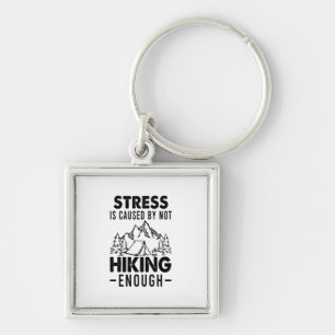 Camper-Geschenk   Stress entsteht, wenn nicht genu Schlüsselanhänger
