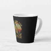 Camper-Geschenk | Vintages Sloth Wanderteam Geburt Milchtasse (Rechte Ecke)