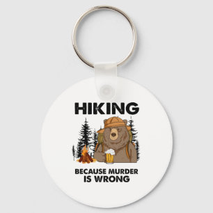 Camper-Geschenk Wanderbär Geburtstag Schlüsselanhänger