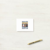 Camper-Geschenk | Wanderfinder wegen Crazy allein Post-it Klebezettel (Auf Schreibtisch)