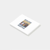 Camper-Geschenk | Wanderfinder wegen Crazy allein Post-it Klebezettel (angewinkelt)