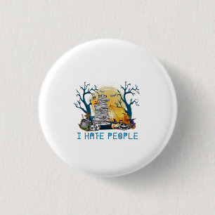Camper-Geschenk   Wandern zu Halloween Geburtstag Button