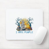 Camper-Geschenk | Wandern zu Halloween Geburtstag Mousepad (Mit Mouse)
