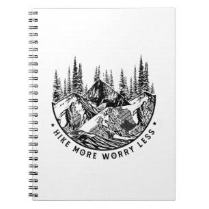 Camper-Geschenk   Wanderung Besorgnis erregender w Notizblock