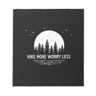 Camper-Geschenk | Wanderung Besorgnis erregender w Notizblock