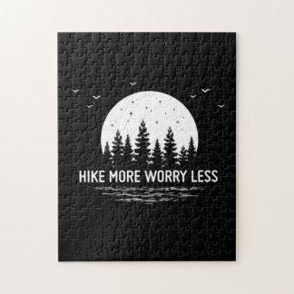 Camper-Geschenk | Wanderung Besorgnis erregender w Puzzle