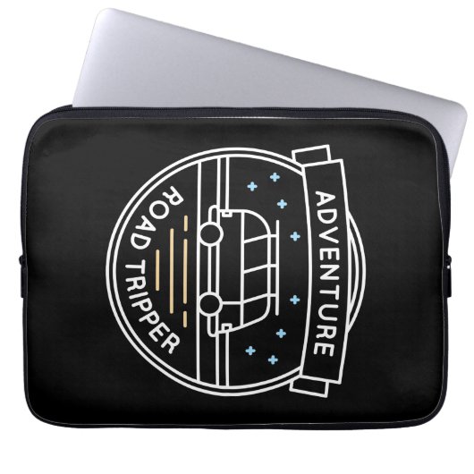 Camper Gift Adventure Road Tripper Laptopschutzhülle (Vorderseite)
