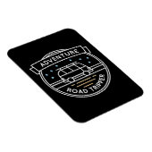 Camper Gift Adventure Road Tripper Magnet (Rechte Seite)