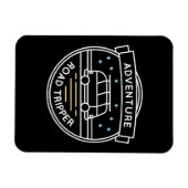 Camper Gift Adventure Road Tripper Magnet (Horizontal)