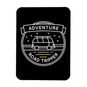 Camper Gift Adventure Road Tripper Magnet
