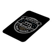 Camper Gift Adventure Road Tripper Magnet (Linke Seite)