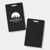 Camper Gift | Hike More Worry Less Birthday Ausweis (Vorder- & Rückseite)