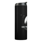 Camper Gift | Hike More Worry Less Birthday Thermosbecher (Nach links gedreht)