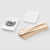 Camper Gift | Mountains Are Calling Birthday Fächer (Non-assembled)