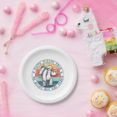 Camper Gift | Sloth Hiking Team Birthday Pappteller (Party)