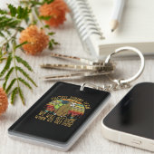 Camper Gift | Vintage Sloth Hiking Team Birthday Schlüsselanhänger (Vorderseite rechts)