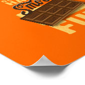 Camper haben mehr Spaß Glamping Poster (Ecke)