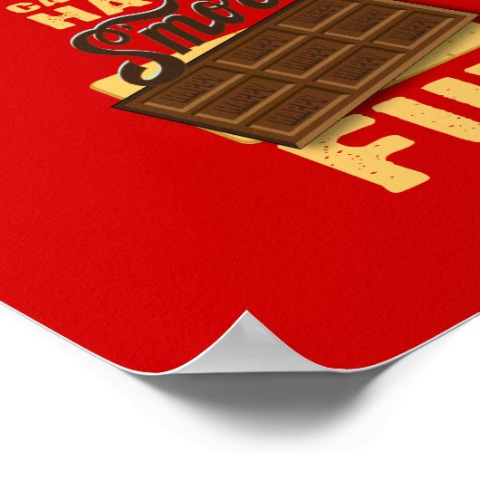 Camper haben mehr Spaß Glamping Poster (Ecke)