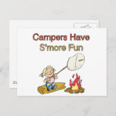 Camper haben S mehr Spaß Postkarte (Vorne/Hinten)