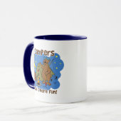Camper haben S'More Spaß Tasse (Vorderseite Links)
