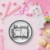 Camper/Hiker Personalisiertes Camping Picnic Pappteller (Party)