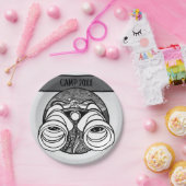 Camper/Hiker Personalisiertes Camping Picnic Pappteller (Party)