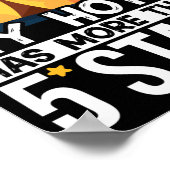 Camper im Freien Zelt mein Hotel hat mehr als 5 St Poster (Ecke)