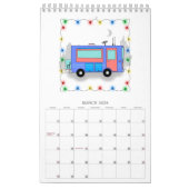 Camper-Kalender 2025 - Single Seite Kleiner Kalend Kalender (Mär 2026)