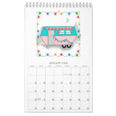 Camper-Kalender 2025 - Single Seite Kleiner Kalend Kalender (Jan 2026)