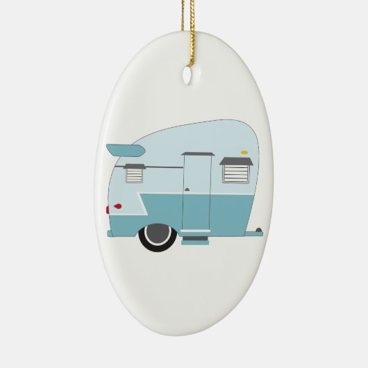 Camper Keramik Ornament (Rechts)