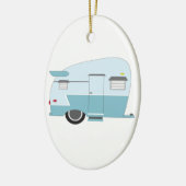 Camper Keramik Ornament (Links)