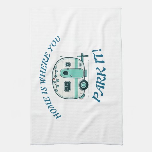 Camper Kitchen Towels by Sommer Hamilton Geschirrtuch (Vertikal)