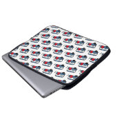 Camper Laptopschutzhülle (Vorne Knopf)