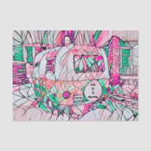 Camper-Leben ist eine Reise, einfach gehen rosa gr