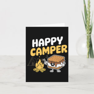 Camper Marshmallow Camping Smores Kawaii S'mores Karte