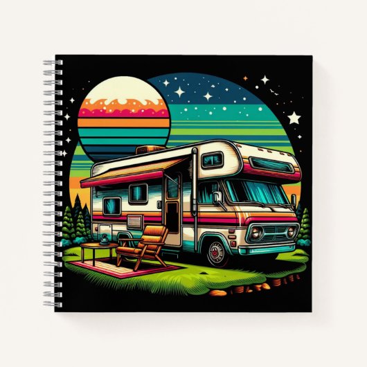 Camper-Notebook! Notizblock (Vorderseite)