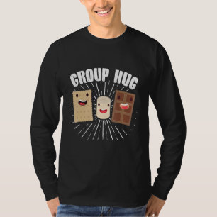Camper Outdoor Zent Group Umarmung Marshmallows Ra T-Shirt