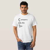 Camper outta die T-Shirt (Vorne ganz)