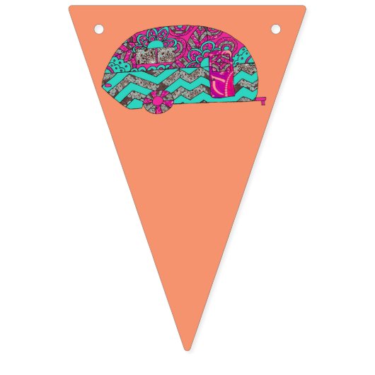 Camper-Party Wimpelkette (Zweite Fahne)