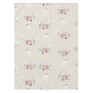 Camper Pink Erdige Muster Tischdecke