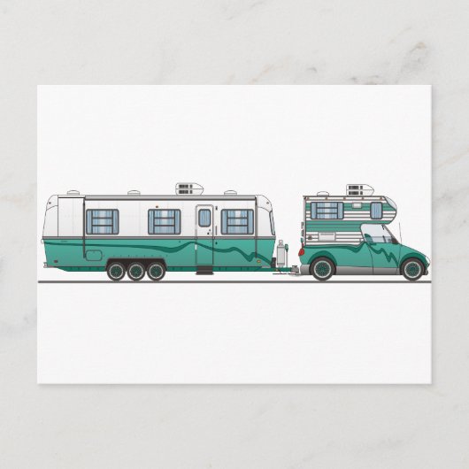 Camper Postkarte (Vorderseite)
