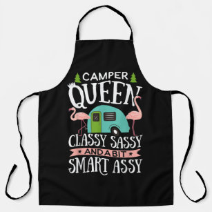 Camper Queen Classy Sassy Smart Assy Camping Schürze