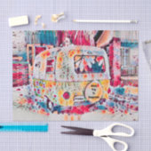 Camper Retro Hippie Road Reise zum Glück Freiheit Seidenpapier (Handwerk)