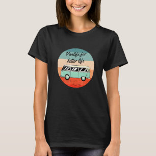 Camper Retro Vintag Van Life Caravan T-Shirt