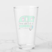 "Camper RV" Glas (Rückseite)