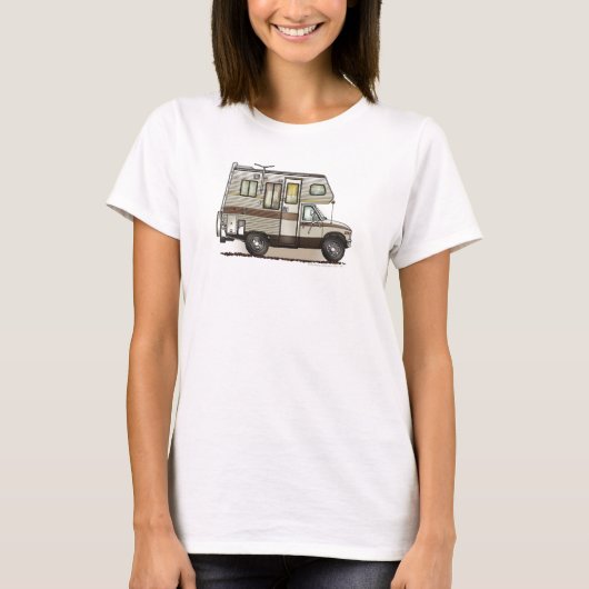 Camper RV-Kleid der Klassen-C T-Shirt (Vorderseite)