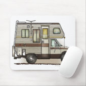 Camper RV-Mausunterlage der Klassen-C Mousepad (Mit Mouse)